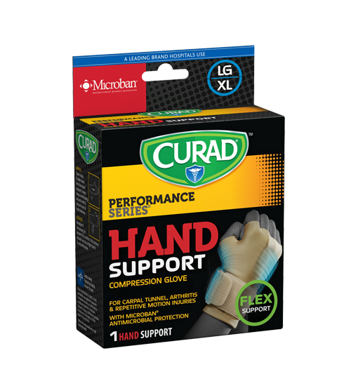 Image of Performance Series – Hand Support, Large/X-Large, 1 count left angle of package
