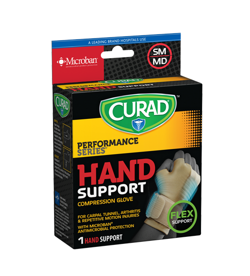 Image of Performance Series Hand Support, Small/Medium, 1 count left Angle
