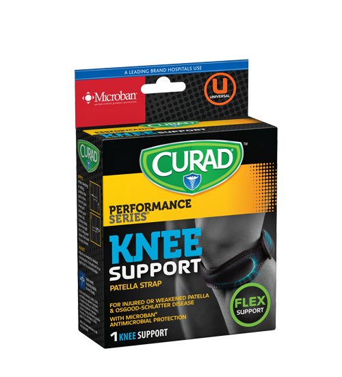 Performance Series Knee Support – Patella Strap, Universal, 1 count Left Angle