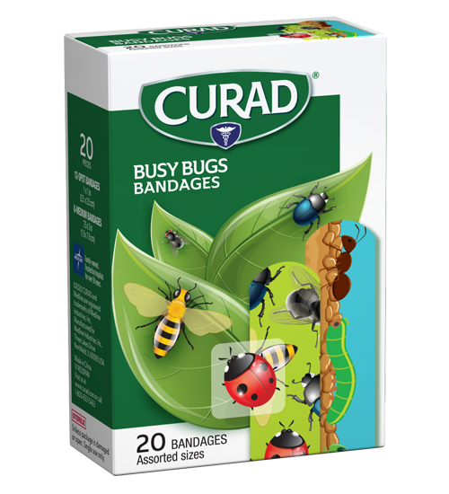 Image of Busy Bugs Childrens Bandages right side view