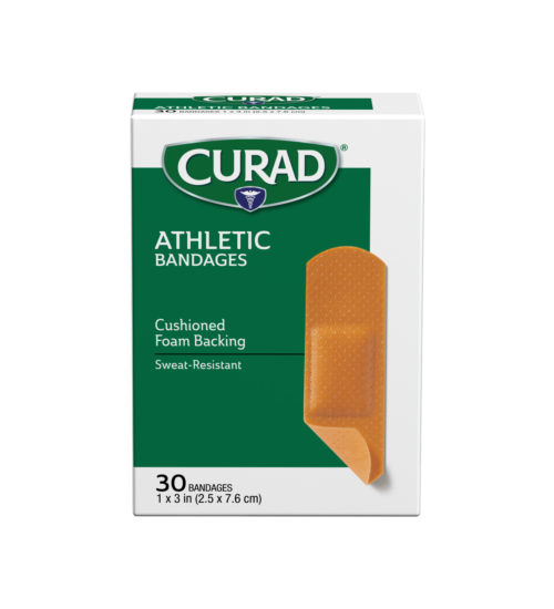 athletic bandage front side view