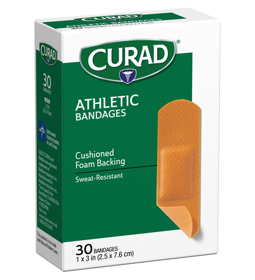 Image of athletic bandages right side view
