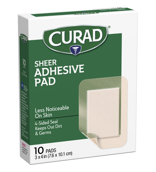 Image of Sheer Adhesive Pad 10 ct right side