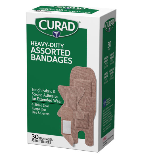 Heavy Duty Assorted Bandages left side