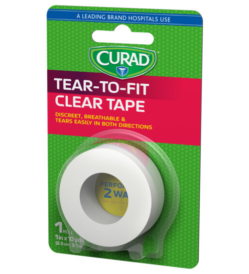 transparent tape angle left