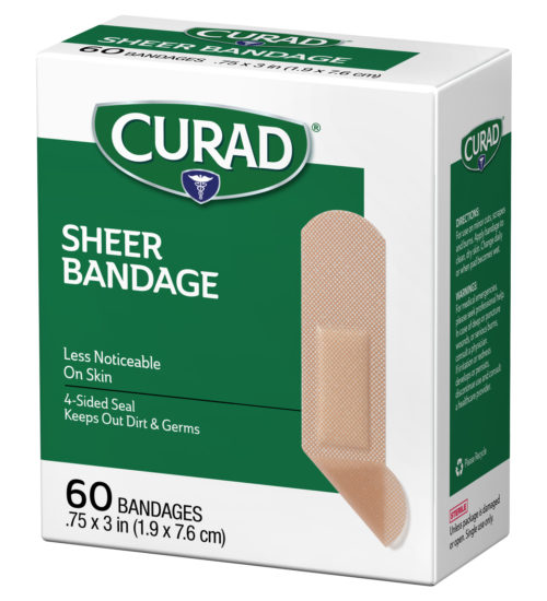 Sheer Bandage 60 ct left side