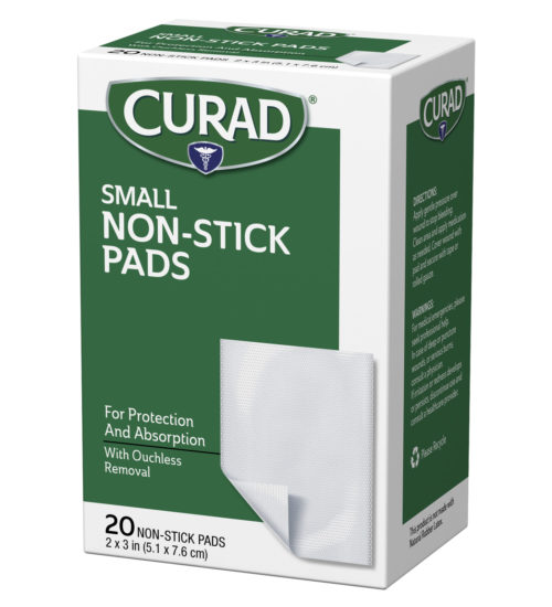 Small non-stick pad, 20 ct, left side