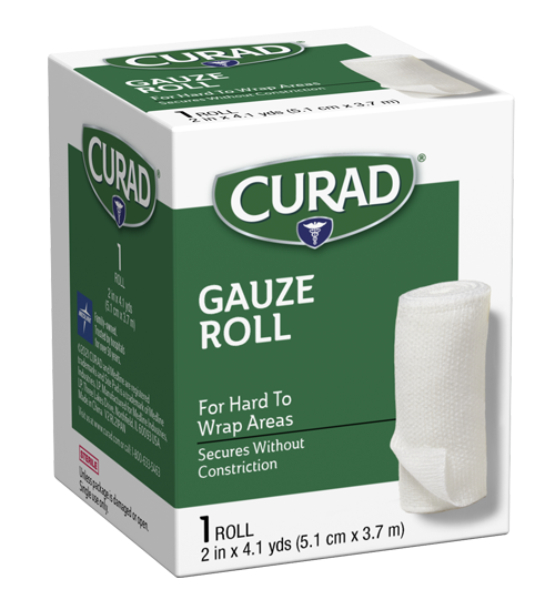 Image of Stretch Rolled Gauze, 2inch x 4.1 yds, 1 count