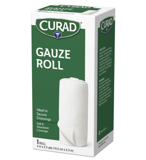 Gauze Roll, 1 ct, 4 x 2.5, left side