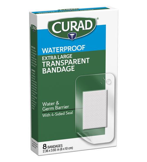 Image of Waterproof BlisterHeal Bandages, 2.36inch by 3.93inch, 8 count