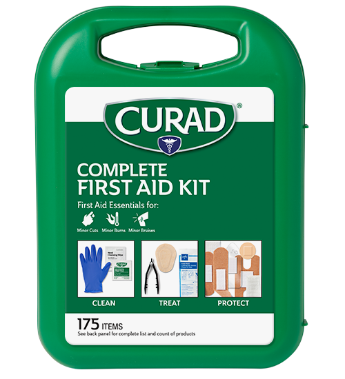 Image of Complete First Aid Kit, 175 ct, front side view