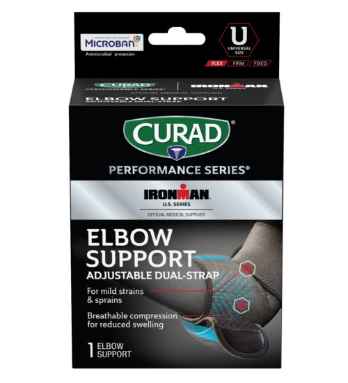 CURAD Performance Series IRONMAN Elbow Support, Adjustable, Universal, 1 count view 3