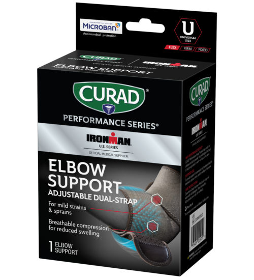 CURAD Performance Series IRONMAN Elbow Support, Adjustable, Universal, 1 count view 4