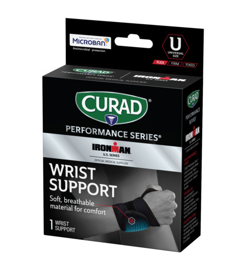 CURAD Performance Series IRONMAN Wrist Support, Wrap-Around, Universal, 1 count view 3