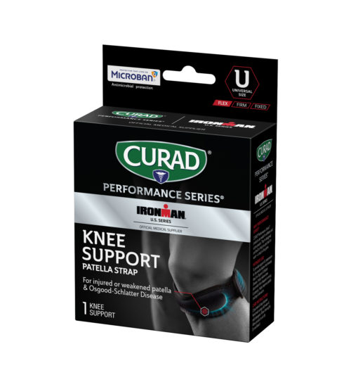 CURAD Performance Series IRONMAN Patella Strap Knee Support, Universal, 1 count view 4