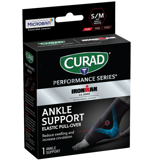 Image of Ankle Support, Elastic, Small/Medium, 1 count View 1