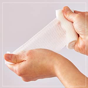 hands Stretching fabric
