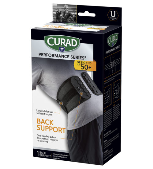 Performance Series Wrap Back Support Left