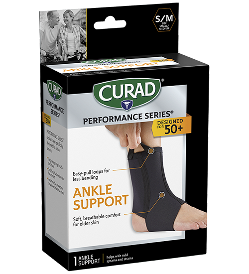 Image of Performance Series Ankle Support with Finger Loops Right Angle