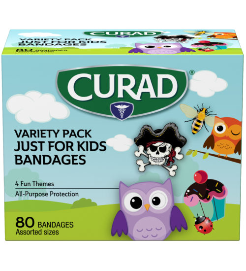 front of just for kids variety package