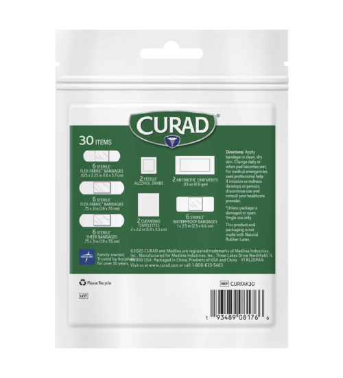First Aid kit back view