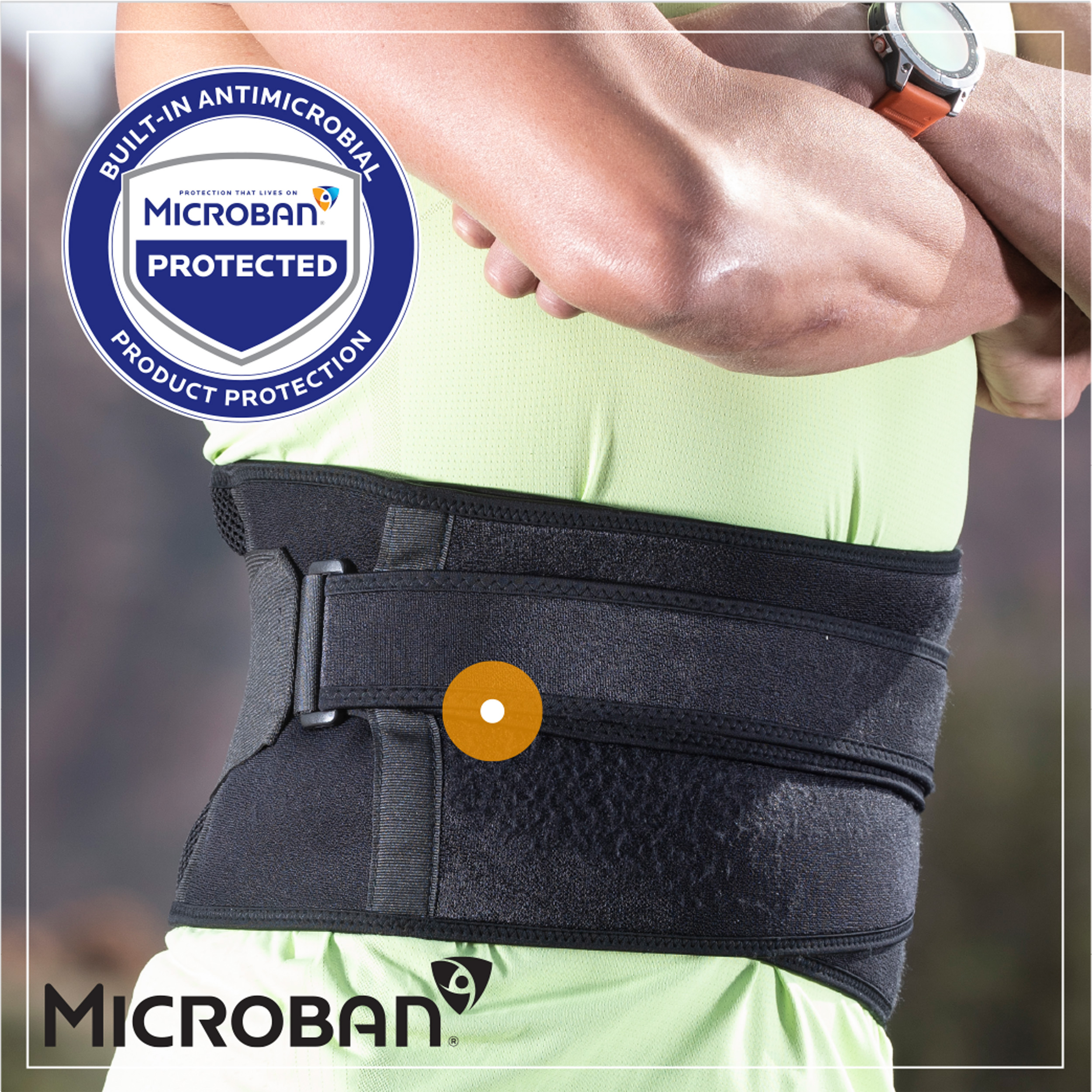 microban on waist