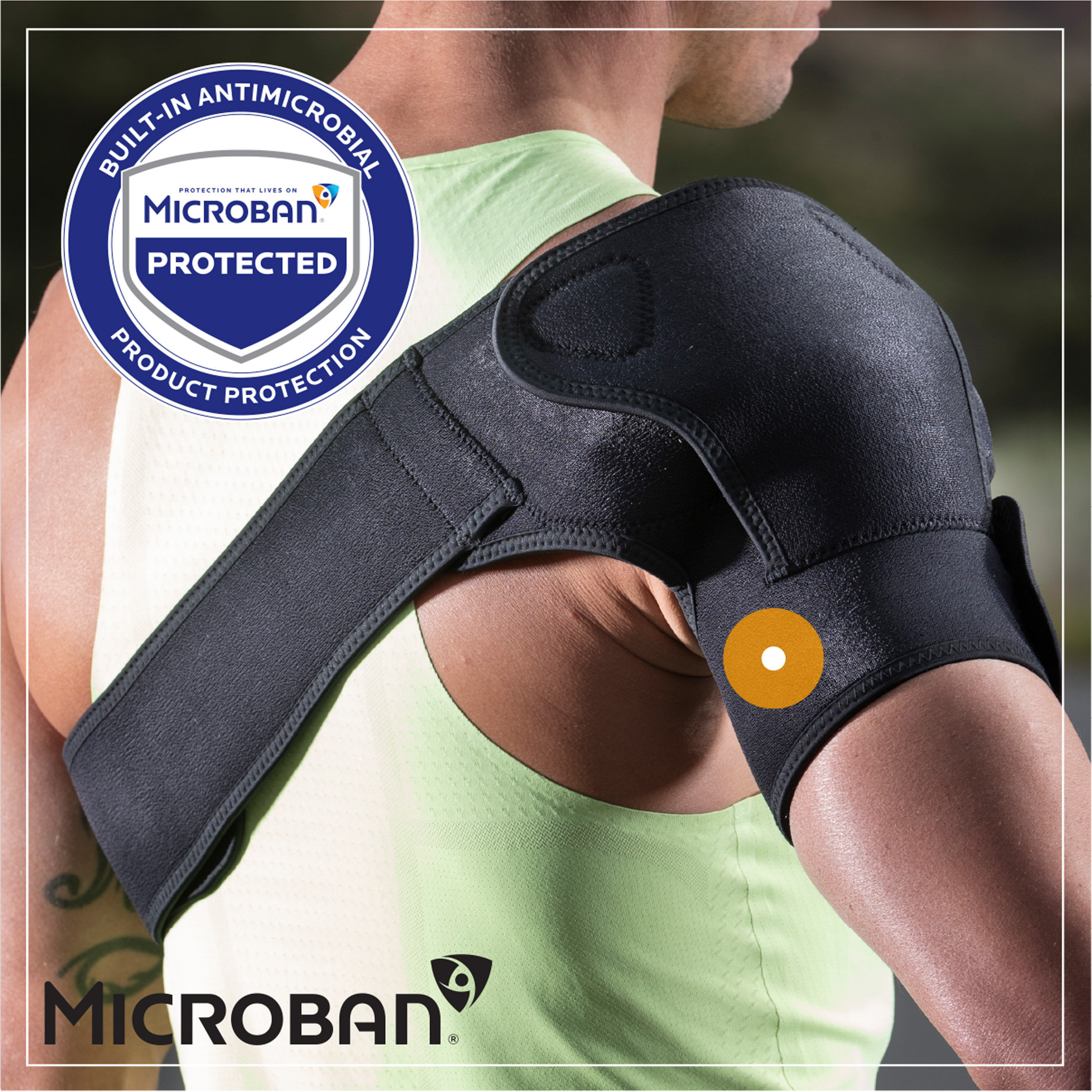 microban on shoulder