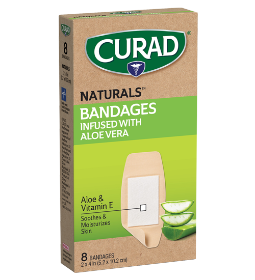 Image of Natural Strip Bandages 8 count