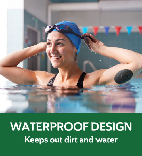 Waterproof design keeps out dirt and water